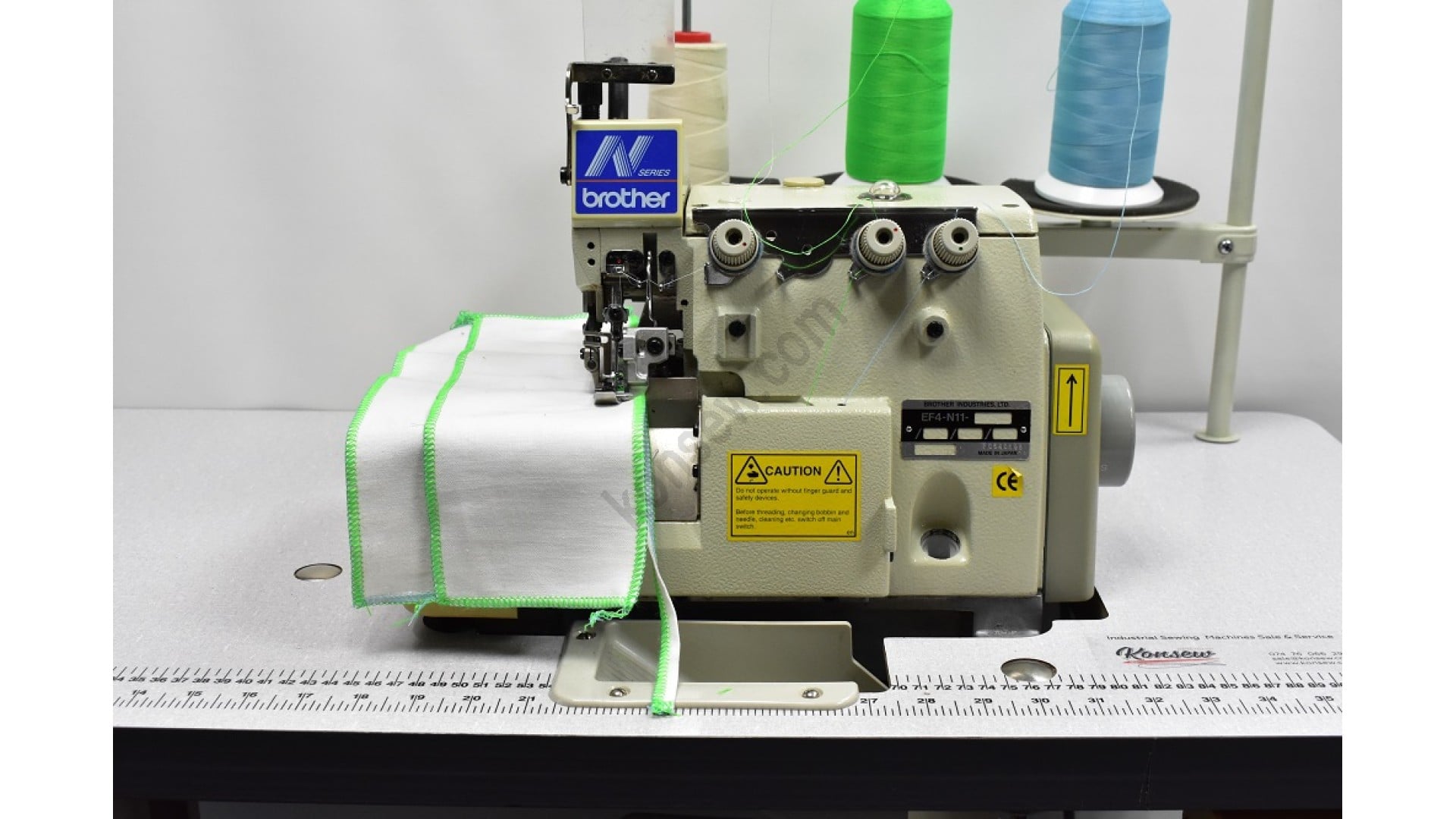 Buy Brother EF4N11 3 thread overlocker industrial sewing machine in UK